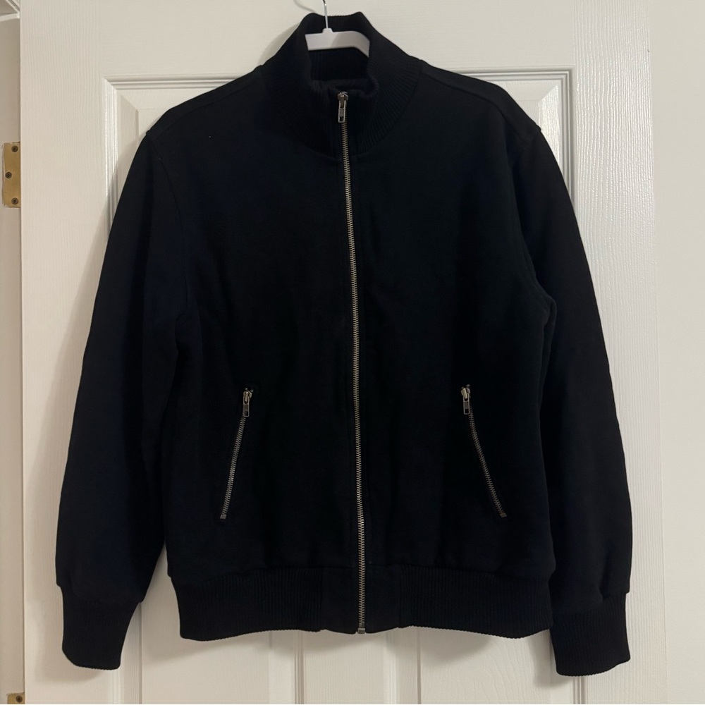 GAP Black Bomber Jacket